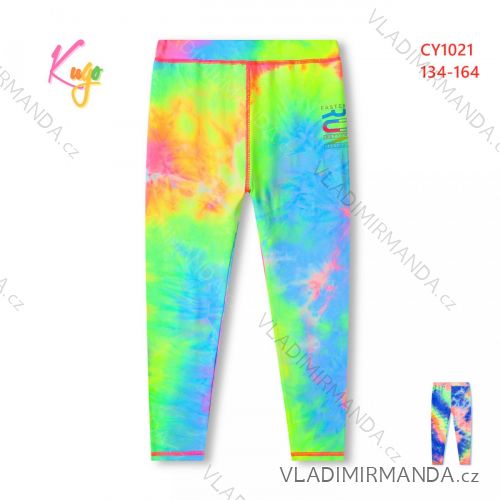 Jeans leggings insulated youth girls (134-164) KUGO KK9947