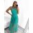 Elegant formal dress with straps for women (S / M ONE SIZE) ITALIAN FASHION IM321576 S/M kerosene