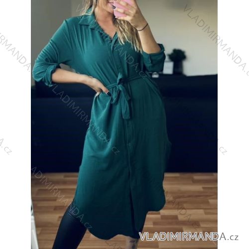 Shirt short sleeve dress women (UNI S-L) ITALIAN FASHION IMD20091