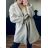 Women's Long Sleeve Teddy Coat (XL/2XL ONE SIZE) ITALIAN FASHION IMD23668