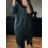 Women's Plus Size Long Sleeve Zipper Hooded Sweatshirt (XL/2XLONE SIZE) ITALIAN FASHION IMD23429