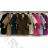 Women's Plus Size Fluffy Long Sleeve Coat (XL/2XL ONE SIZE) ITALIAN FASHION IMC23361