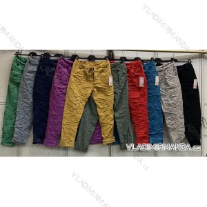 Women's Long Stretch Pants (L/XL ONE SIZE) ITALIAN FASHION IMC23090