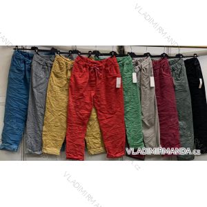 Women's Long Stretch Pants (L/XL ONE SIZE) ITALIAN FASHION IMC23090