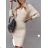 Elegant mini strapless dress for women (S / M ONE SIZE) ITALIAN FASHION IMWD221538