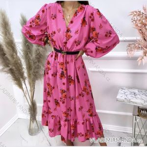 Women's Long Shirt Long Sleeve Dress (S/M ONE SIZE) ITALIAN FASHION IMWGB232895