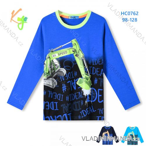 T-shirt with long sleeves children's girls girls (98-128) KUGO HC0757