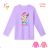 T-shirt with long sleeves children's girls girls (98-128) KUGO HC0757