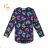 T-shirt with long sleeves children's girls girls (98-128) KUGO HC0757