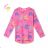 T-shirt with long sleeves children's girls girls (98-128) KUGO HC0757