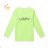 T-shirt with long sleeves children's girls girls (98-128) KUGO HC0757