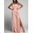 Women's Long Elegant Strapless Jumpsuit (S/M ONE SIZE) ITALIAN FASHION IMWKK23919