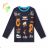 T-shirt long sleeve with sequins children adolescent girls (116-146) KUGO B3258