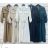 Women's Summer Chiffon Long Sleeve Dress (S/M ONE SIZE) ITALIAN FASHION IMWP233018