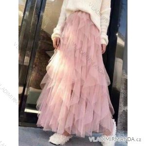 Women's Long Tulle Skirt (S/M ONE SIZE) ITALIAN FASHION IMWB233518