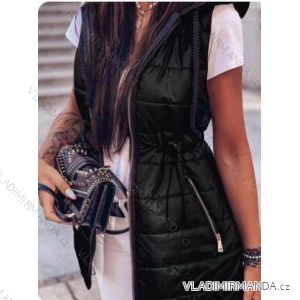 Women's Sleeveless Hooded Vest (S/M ONE SIZE) ITALIAN FASHION IMWCA232998