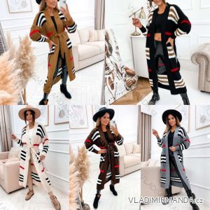 Women's Long Sleeve Cardigan (S/M ONE SIZE) ITALIAN FASHION IMWKK232891