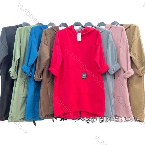 Cardigan / Hoodie Cotton Ladies (uni M / XL) Italian Fashion IM420360