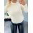 Knitted sweater thin turtleneck long sleeve women (L / XL ONE SIZE) ITALIAN FASHION IMD211110