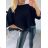 Knitted sweater thin turtleneck long sleeve women (L / XL ONE SIZE) ITALIAN FASHION IMD211110