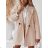 Women's long fleece coat (M / L ONE SIZE) ITALIAN FASHION IMD211105