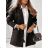 Women's long fleece coat (M / L ONE SIZE) ITALIAN FASHION IMD211105