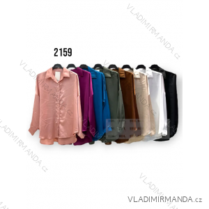 Women's Elegant Long Sleeve Blouse (S/M ONE SIZE) ITALIAN FASHION IMM23MS53757