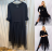 Women's Elegant Long Sleeve Dress (S/M ONE SIZE) ITALIAN FASHION IMPLI2220433lurex