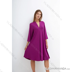 Women's Long Sleeve Pendant Dress (S/M ONE SIZE) ITALIAN FASHION IMPLI2371653