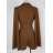 Women's Elegant Mini Long Sleeve Dress (S/M ONE SIZE) ITALIAN FASHION IMPBB2323553