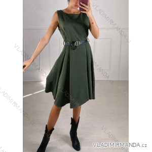 Women's Summer Elegant Sleeveless Dress (S/M ONE SIZE) ITALIAN FASHION IMPBB23A200591