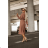 Women's Elegant Coat Long Sleeve Dress (S/M ONE SIZE) ITALIAN FASHION IMPGM2311813