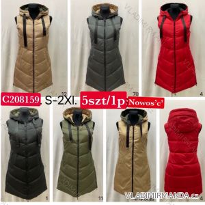 Women's zip-up vest (S-2XL) POLISH FASHION PMWC23C208159