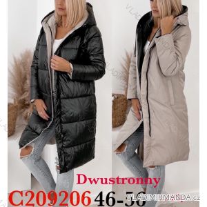 Women's Plus Size Winter Reversible Coat (46-56) POLISH FASHION PMWC23C209206