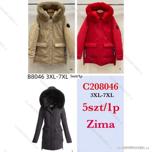 Women's Plus Size Winter Jacket (3XL-7XL) POLISH FASHION PMWC23C208046