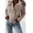 Women's Fluffy Long Sleeve Coat (SL) ITALIAN FASHION IMWL22047