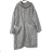 Lamb Coat Long Sleeve Women's Plus Size (3XL/4XL ONE SIZE) ITALIAN FASHION IMD22748 Gray highlights 3xl / 4xl