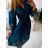 Women's Elegant Long Sleeve Dress (S/M ONE SIZE) ITALIAN FASHION IMM23M4973