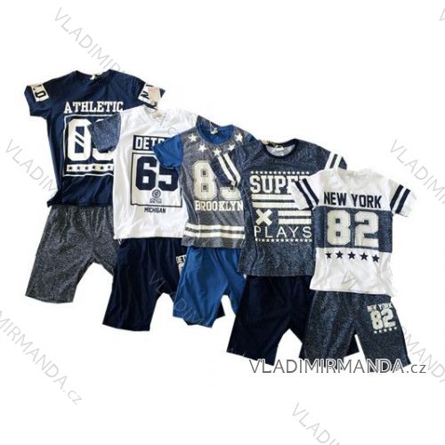 T-shirt short sleeve and shorts boys (134-164) KUGO 1D
