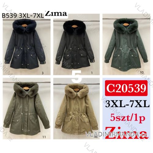 Women's Plus Size Winter Parka Coat (3XL-7XL) POLISH FASHION PMWC23C20539