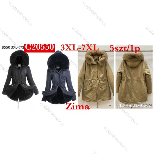 Women's Plus Size Winter Parka Coat (3XL-7XL) POLISH FASHION PMWC23C20550