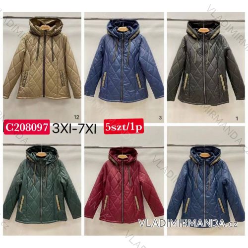 Autumn Women's Plus Size Jacket (3XL-7XL) POLISH FASHION PMWC23C208097