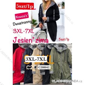 Autumn Women's Plus Size Parka Coat (3XL-7XL) POLISH FASHION PMWC23C208042