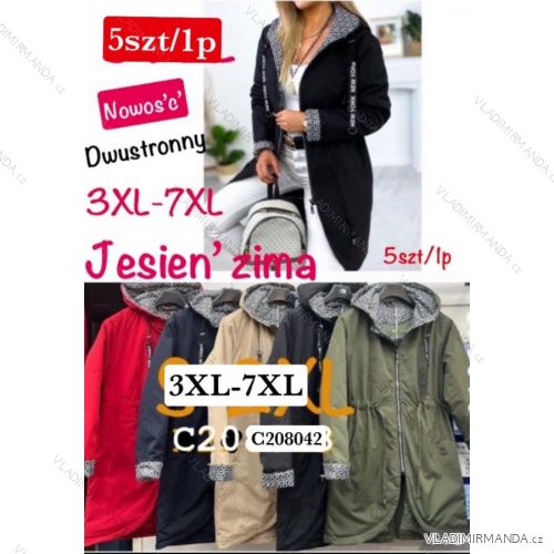 Autumn Women's Plus Size Parka Coat (3XL-7XL) POLISH FASHION PMWC23C208042