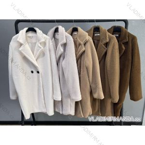 Women's Fluffy Coat (S/M ONE SIZE) ITALIAN FASHION IMWB23564