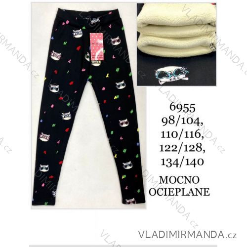 Leggings warm thermo long child adolescent girls (122-164) MIEGO DPP226933