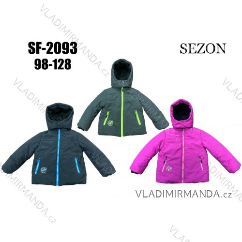 Thin jacket thin children's girls (98-128) SEZON SEZ22CZ-900