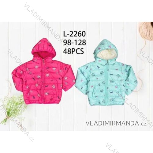 Thin jacket thin children's girls (98-128) SEZON SEZ22CZ-900