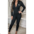 Women's Long Elegant Strapless Jumpsuit (S/M ONE SIZE) ITALIAN FASHION IMPBB23D035tuta