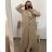 Women's Plus Size Long Sleeve Coat (3XL/4XL ONE SIZE) ITALIAN FASHION IMWQ233045 3xl / 4xl grey